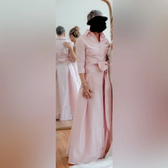 Effortlessly Elegant Gown - Perfect Pink. Luciana Emilia. Size 4 Gorgeous Dress - Picture 3 of 16